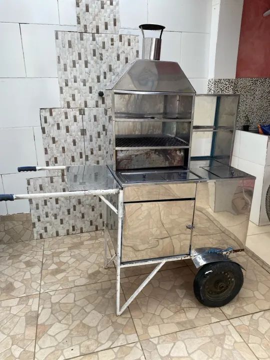 Carrinho de churrasco