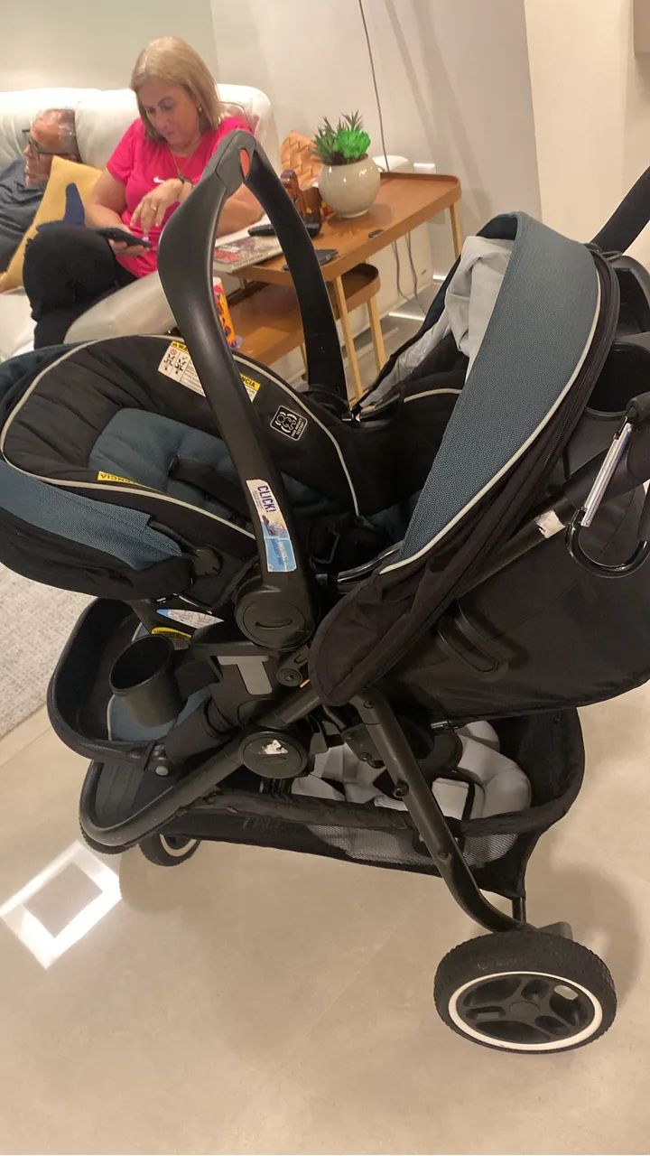Carrinho bebê e bebê conforto  - Foto 6