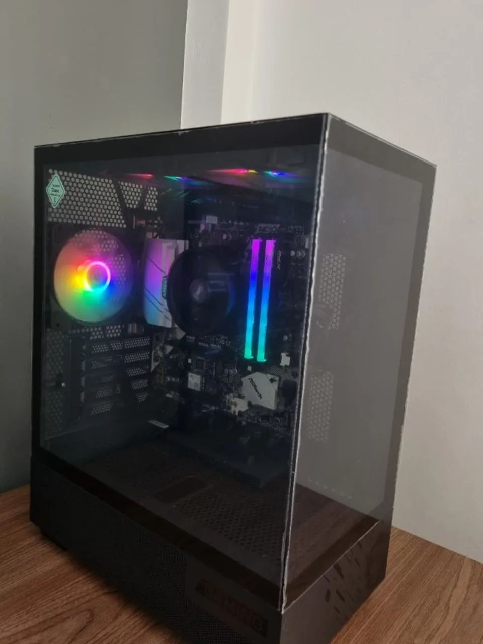 PC Gamer R7 5700g, 16gb 3200mhz, 256gb SSD - PEÇAS NOVAS - Foto 3