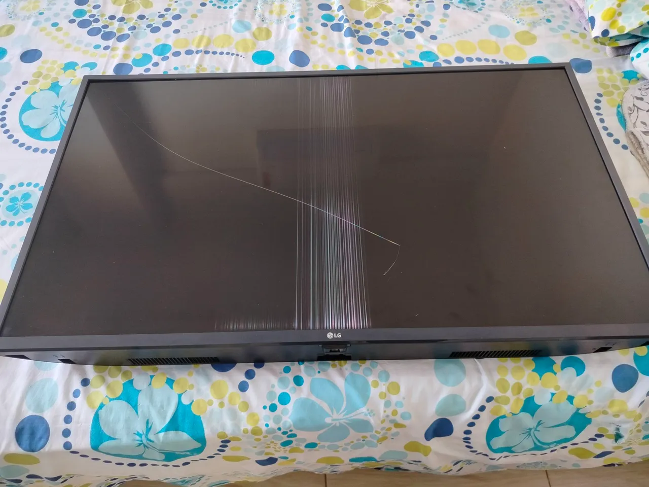 TV LG Com defeito no display