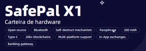 SafePal X1: Segurança e Simplicidade na Palma da Mão - Foto 2
