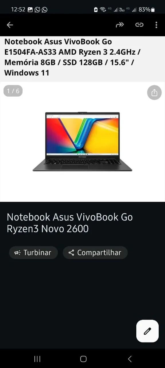 Notebook Novos Lacrados - Foto 6