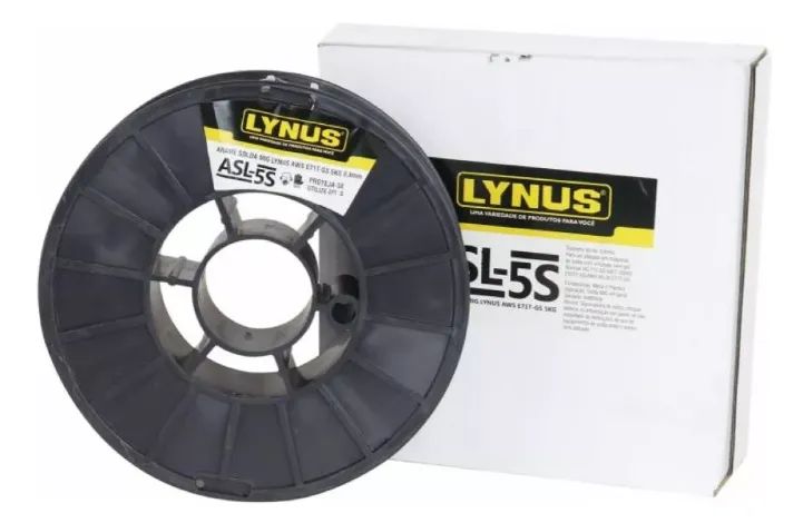 Arame Solda Mig Sem Gás 5kg 0,8mm Aws E71t-gs Asl-5s Lynus - Foto 2