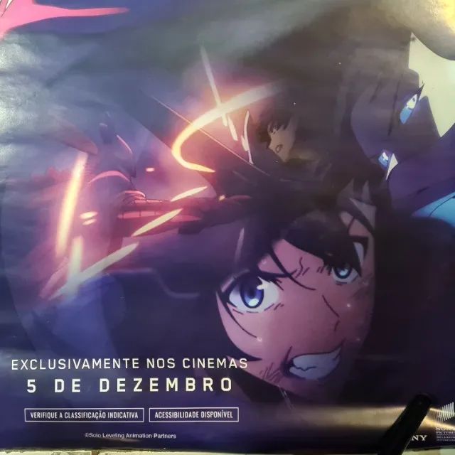 Poster ANIME de cinema solo leveling - Foto 2