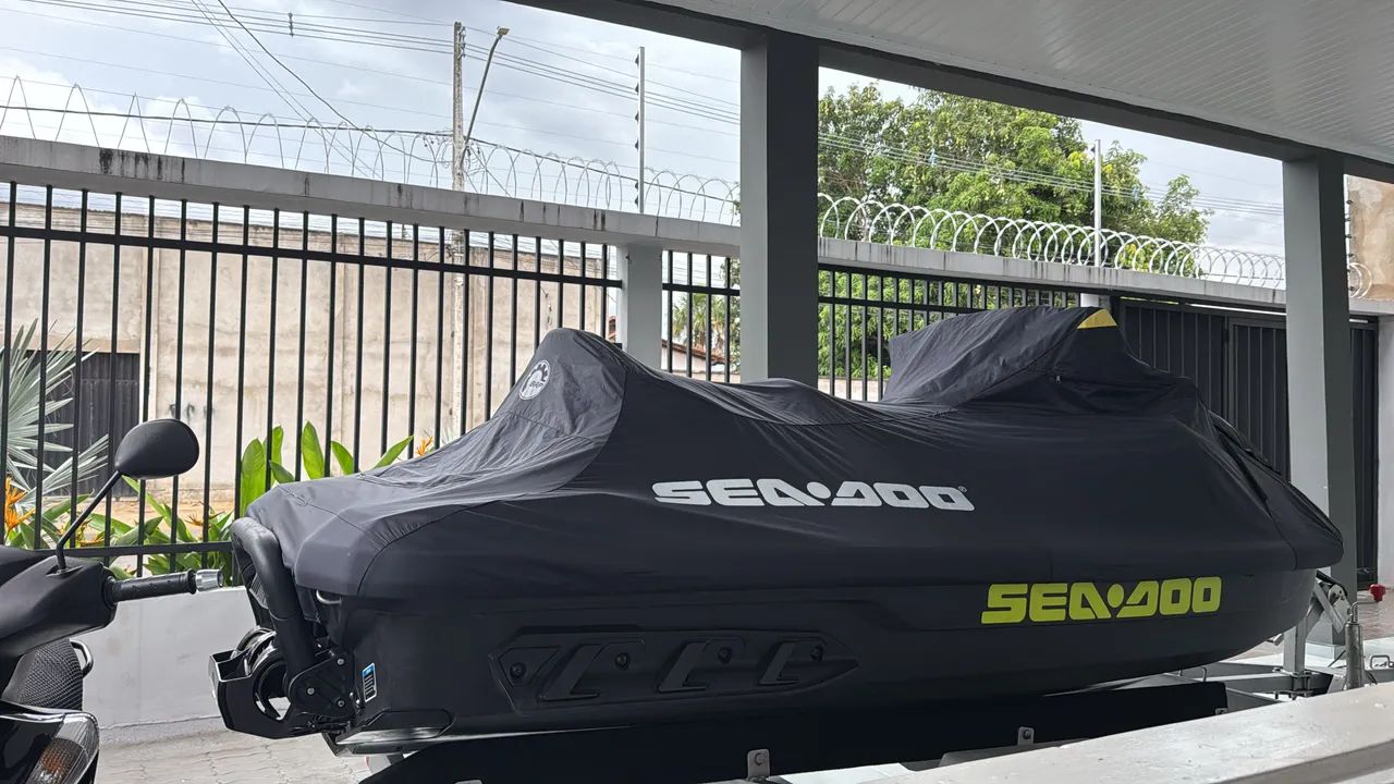 Jetski Seadoo GTi SE 170 27 horas de uso único dono com carrocinha emplacada - Foto 8