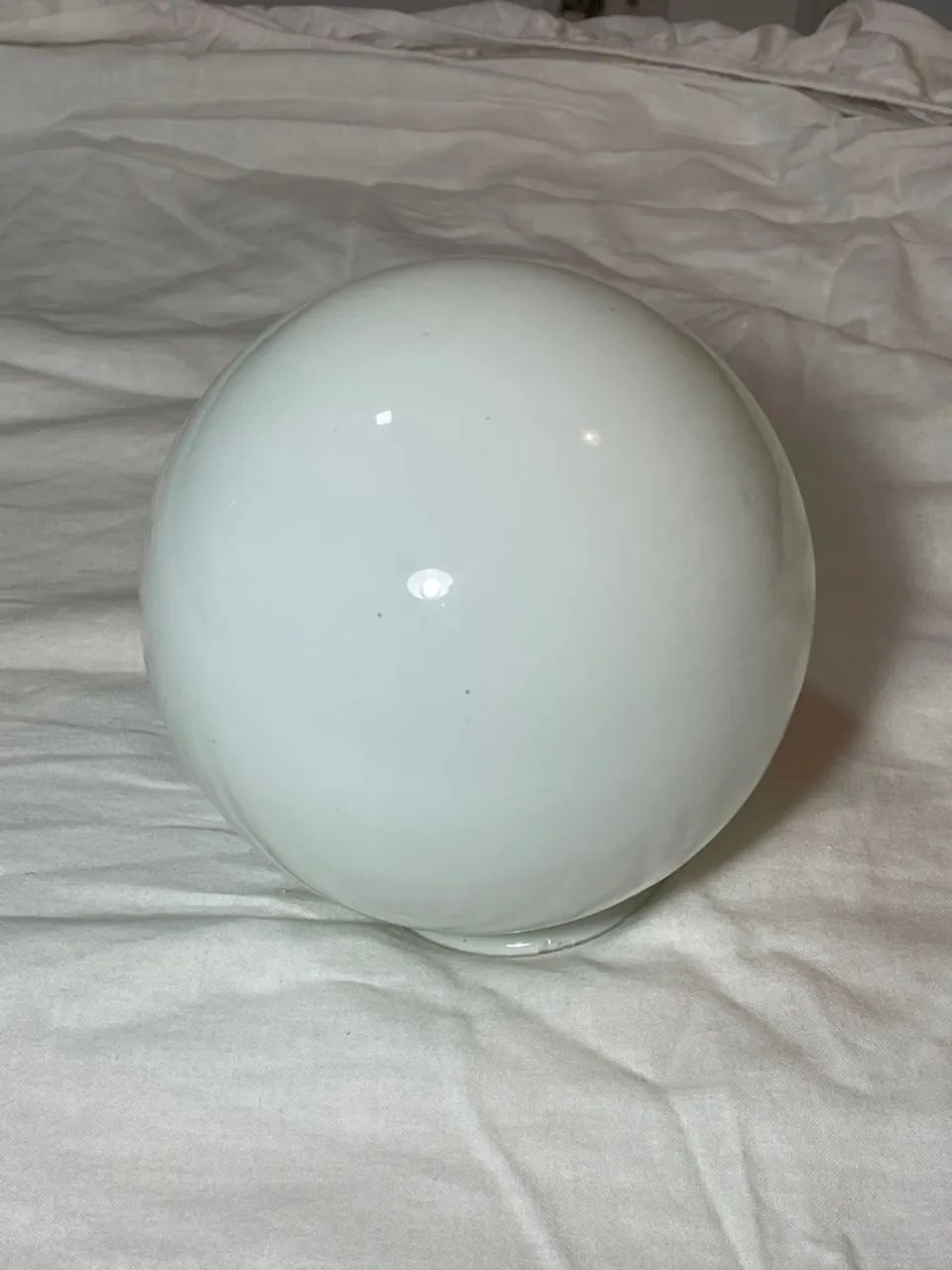 Cúpula de Vidro Opalina para Luminária - Foto 3