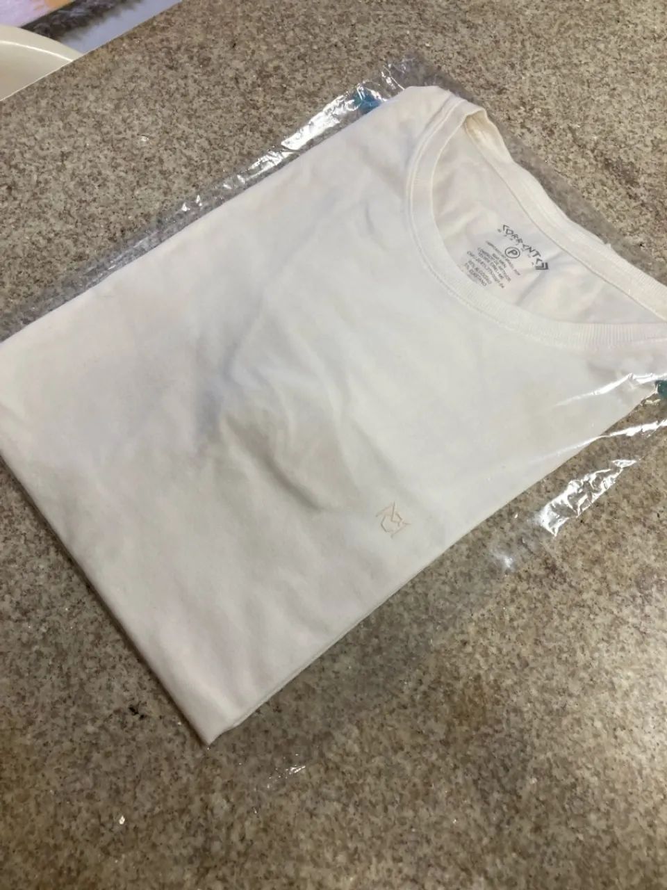 Camiseta Masculina Corrente Marinha Off White - Foto 3