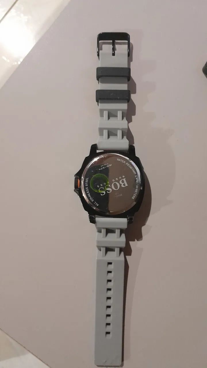 Relógio Hugo Boss Masculino Preto - Foto 2