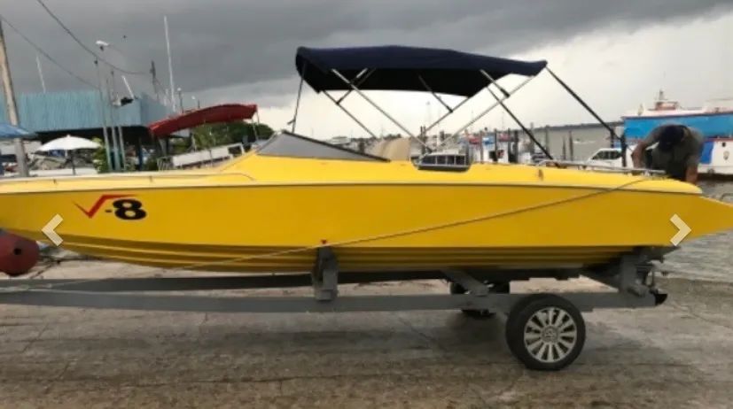 LANCHA MAGNUM 23 pés  DIESEL - Foto 7