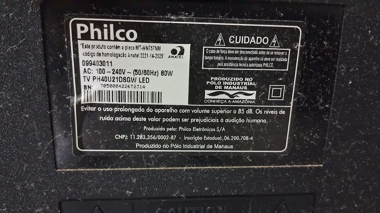 TV PHILCO 40" - Foto 2