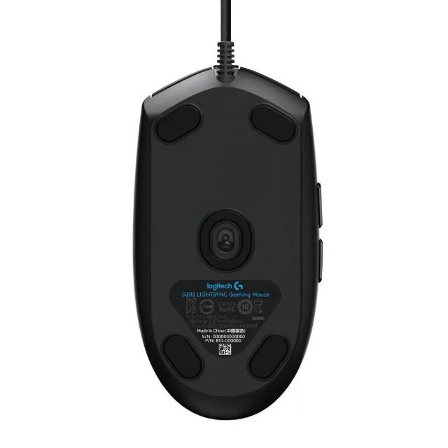 Mouse Gamer Logitech RGB Lightsync G203 8.000DPI - WZetta - Foto 2