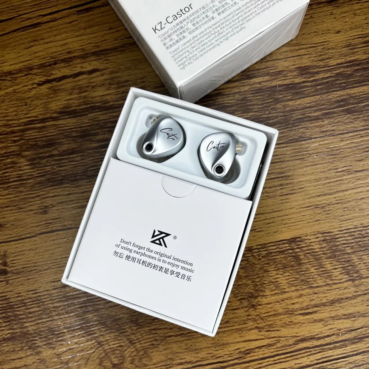 KZ CASTOR COM TUNING FONE DE OUVIDO INEAR RETORNO DE PALCO - Foto 5