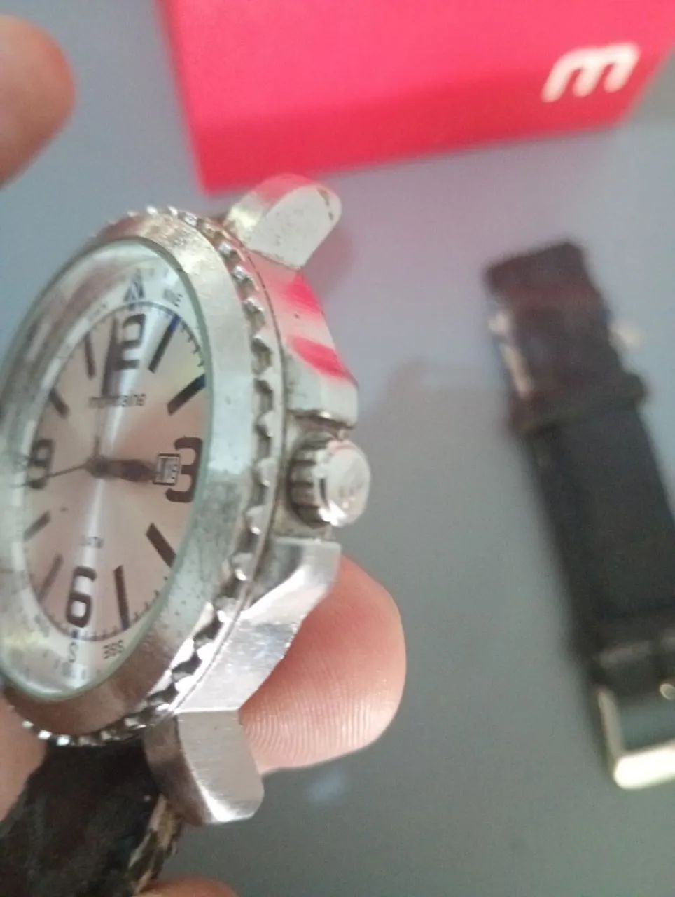 Relógio Mondaine original ( com avaria ) - Foto 3