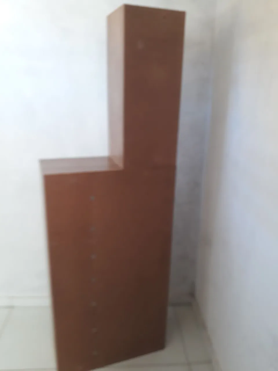Mesa em L de Madeira