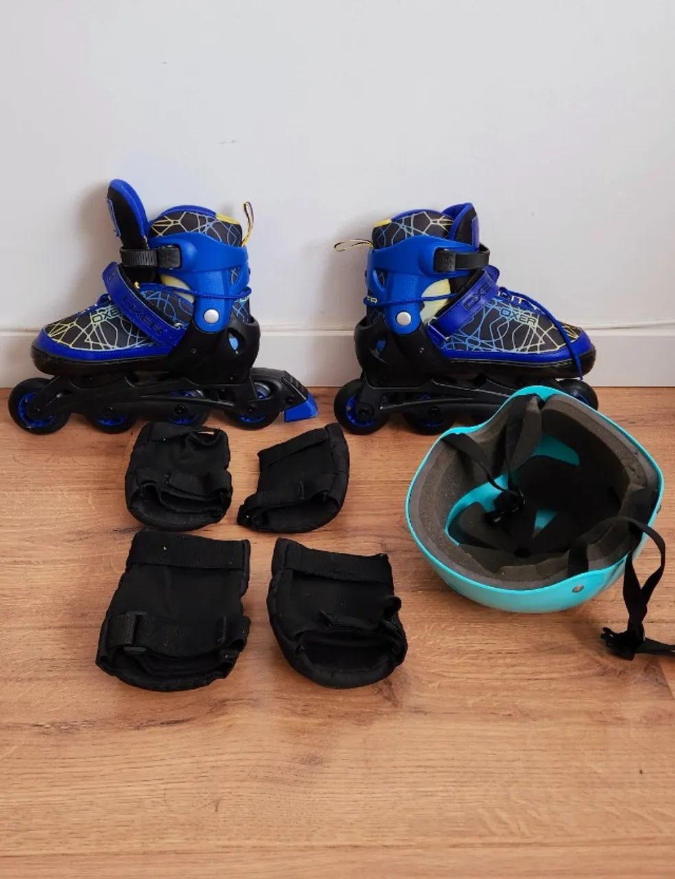 Patins In-line Oxer com Kit de Proteção - Tamanho 39 - Foto 3