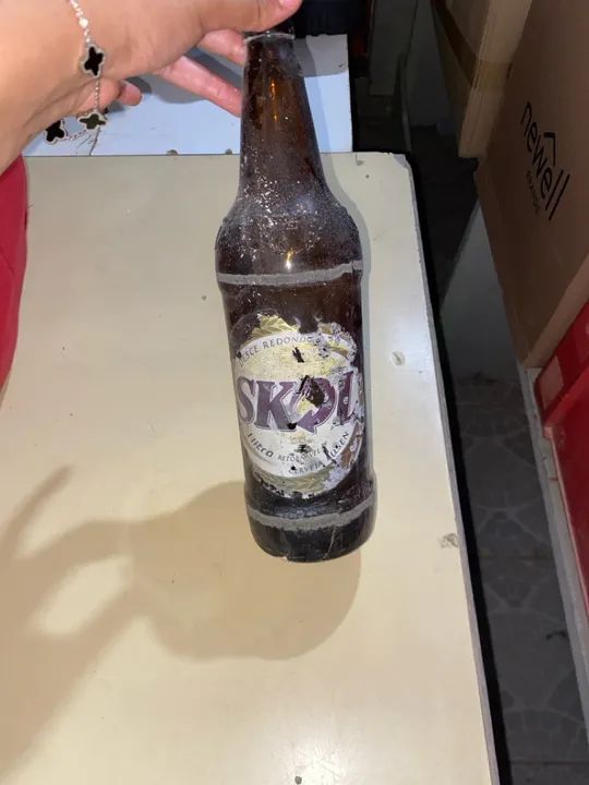 Garrafa de Cerveja vazia