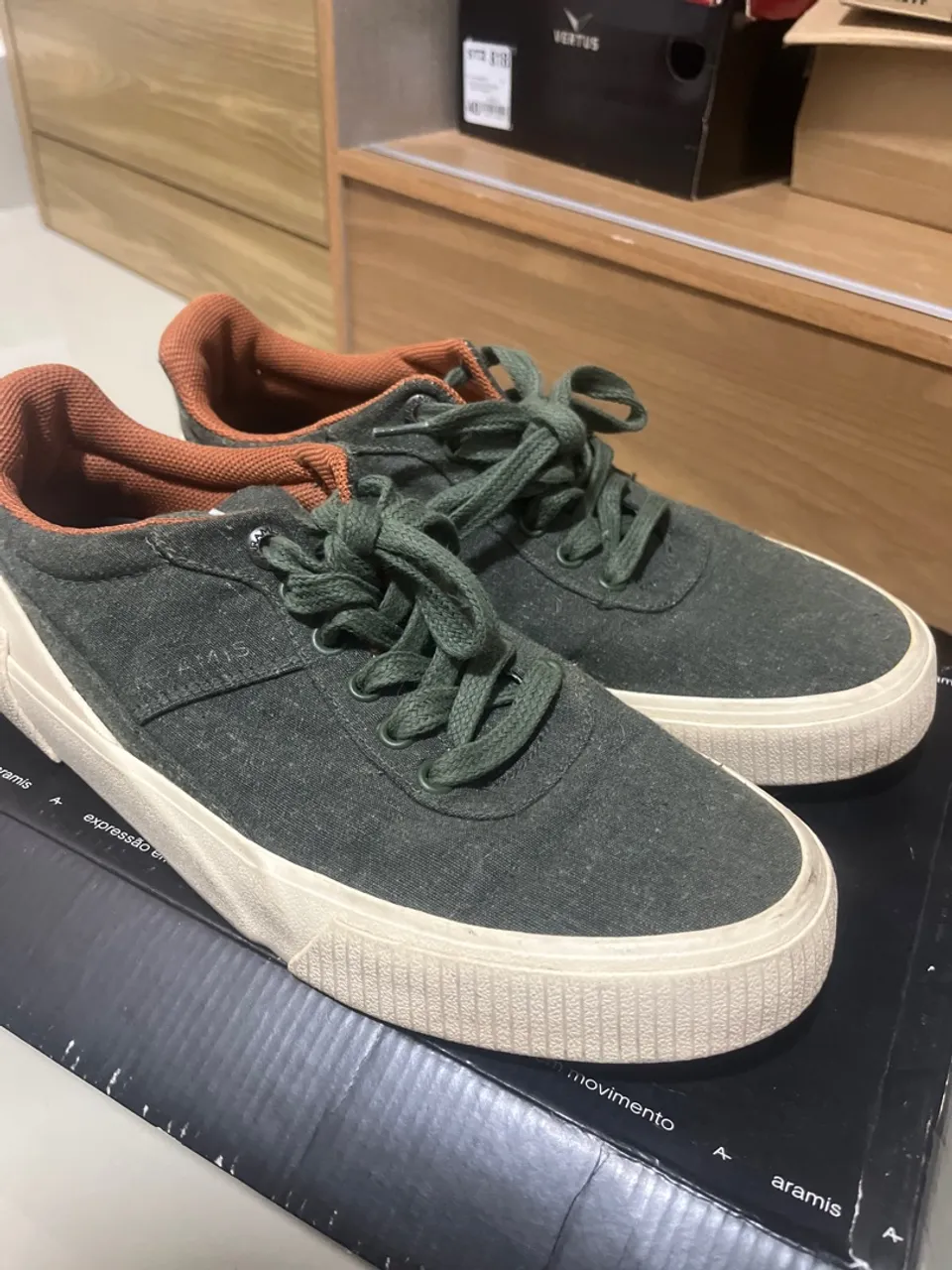Tênis Casual Verde Aramis