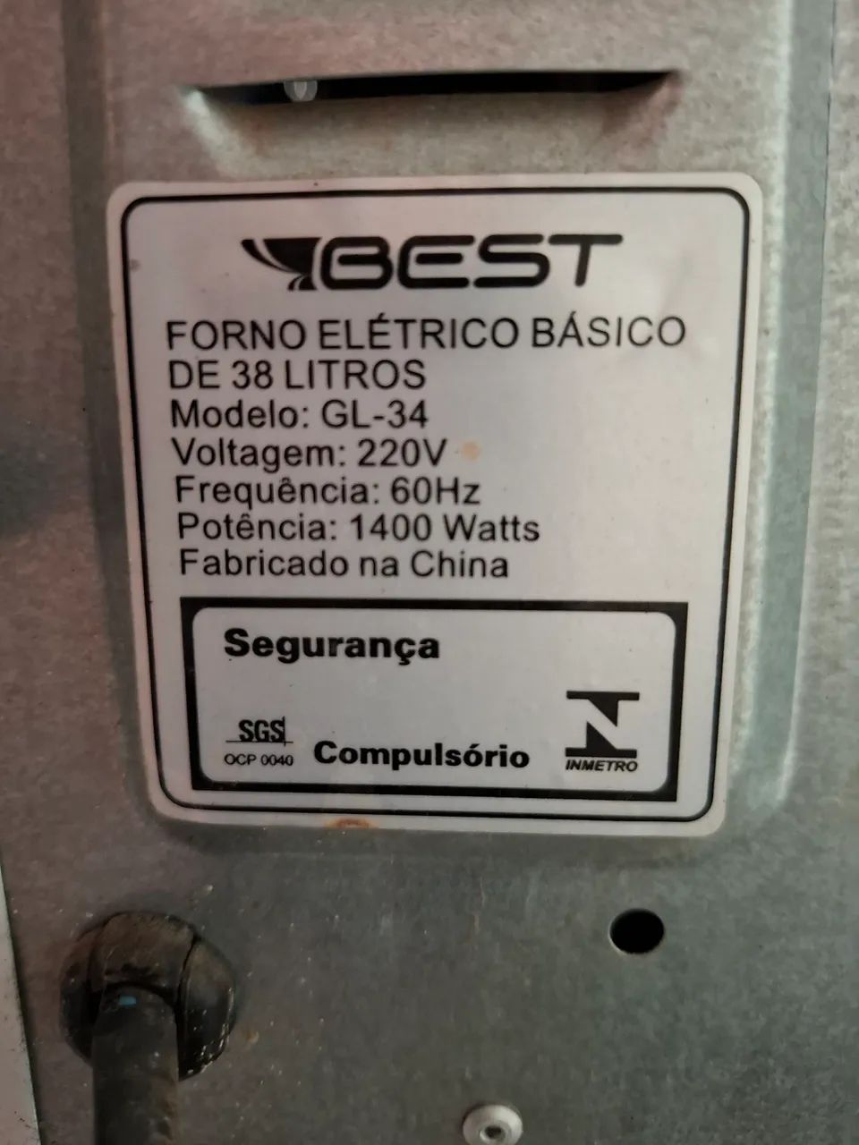 Forno Elétrico BEST 38 Litros. - Foto 2