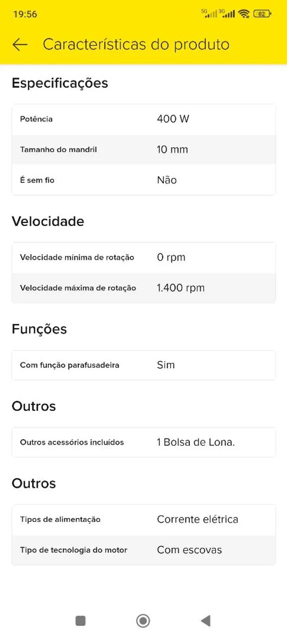 Parafusadeira/Furadeira Bosch GSR 7-14 Professional 400W - Foto 3