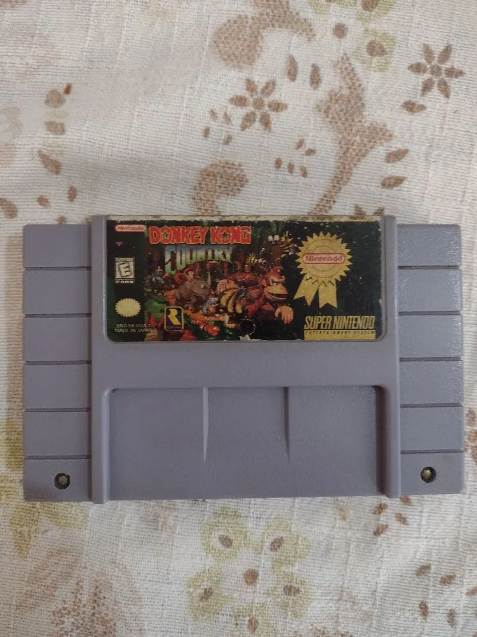 Donkey Kong Country Million Seller Original Super Nintendo