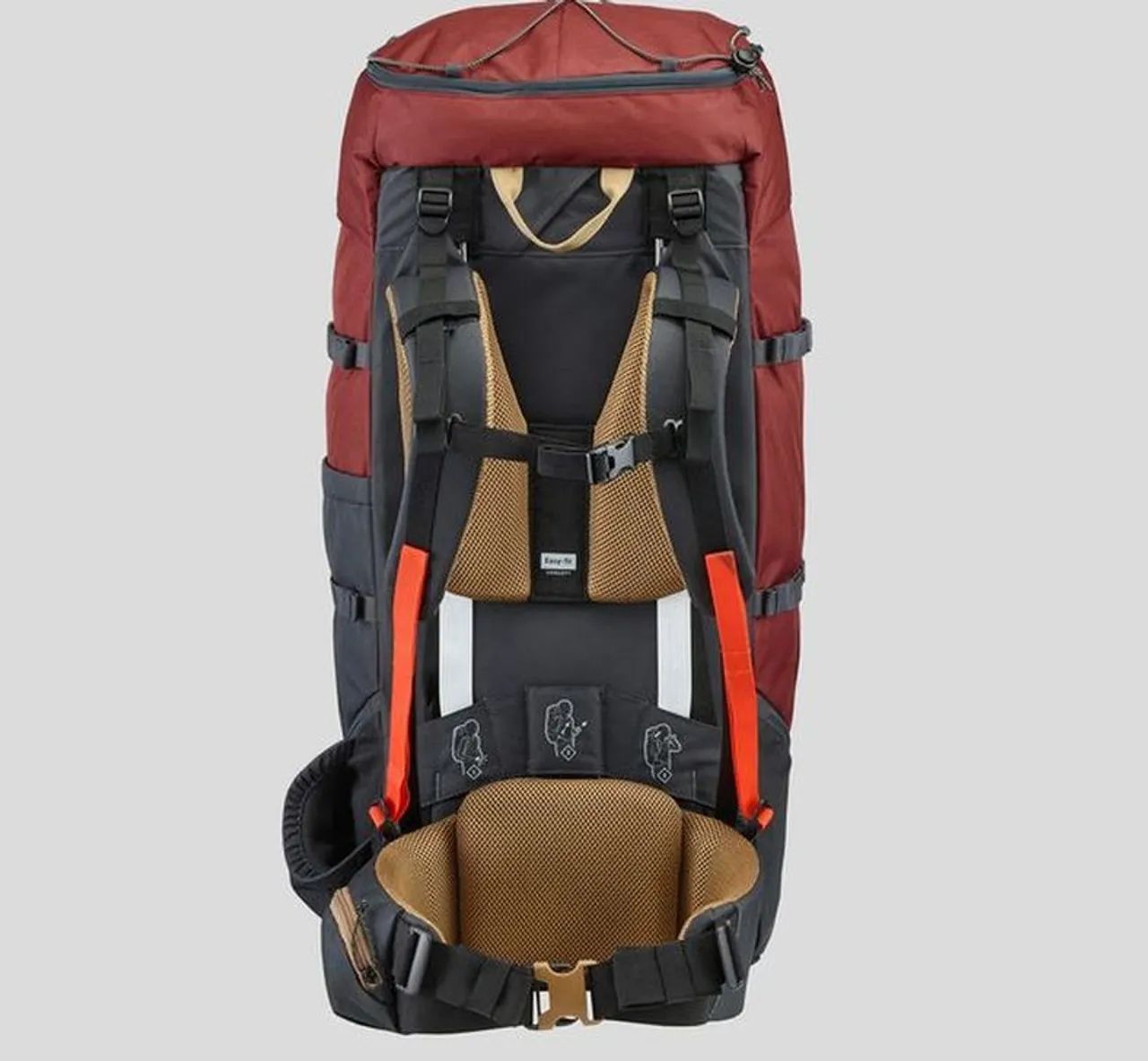 Mochila Masculina de Trekking 100 - 70 Litros Forclaz