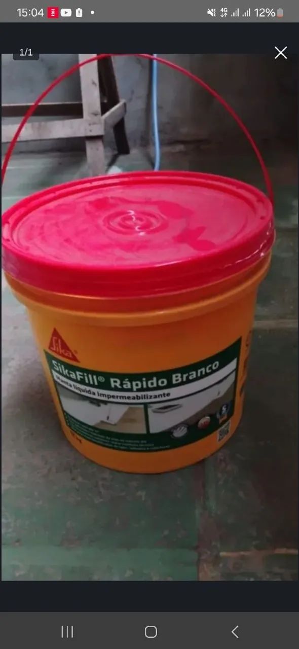 Balde de manta líquida Impermeabilizante