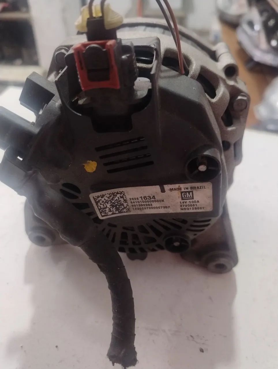 Alternador Onix Plus Turbo 100a 3cc 2020/2024 - Foto 2