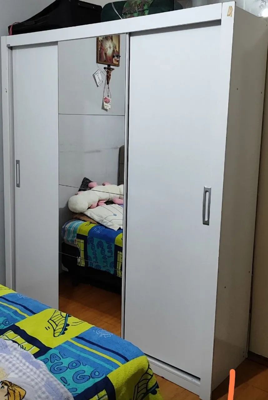 Kit cama e guarda roupa ótimo Estado  - Foto 2