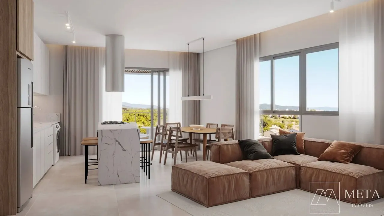 Apartamento com 2 Suítes + LAVABO na Cachoeira do Bom Jesus - Level Up - Florianópolis/SC