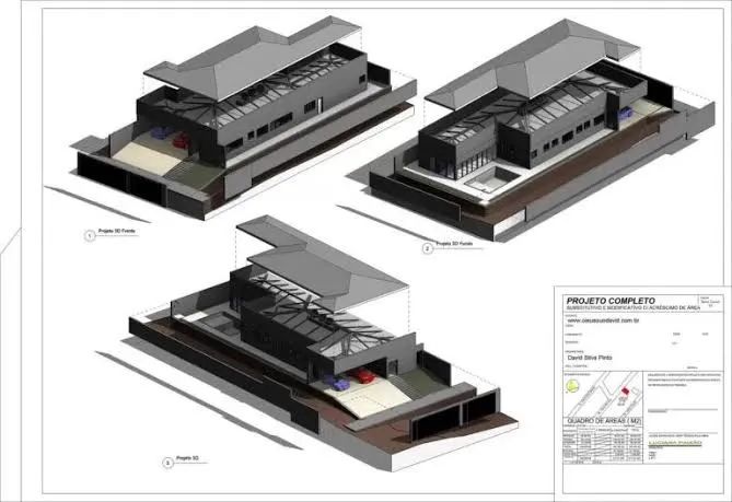 Maquete 3d  - Foto 2