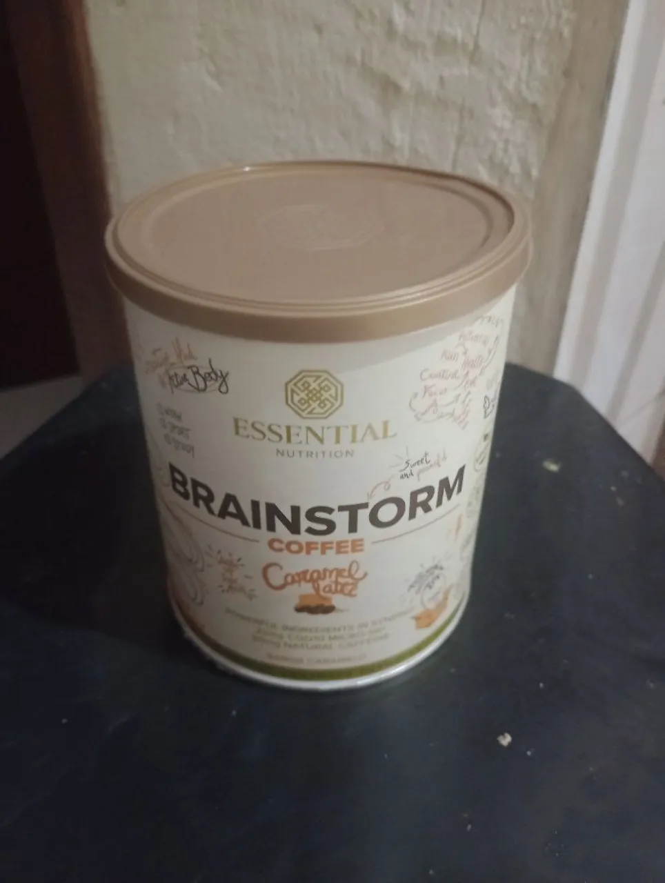 Brainstorm Coffee Caramel Latte - Café para Energia e Foco