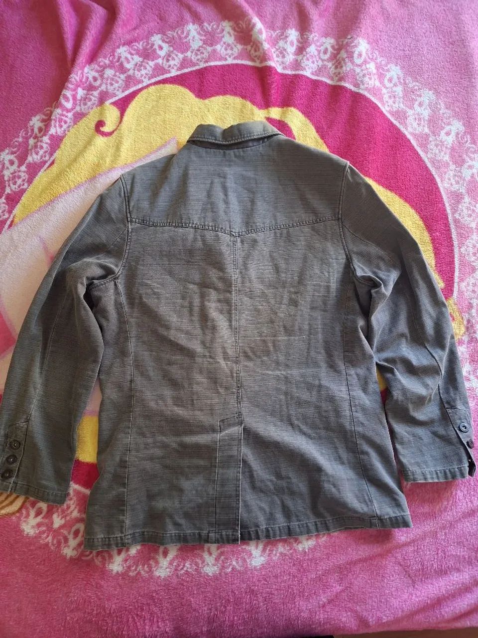 jaqueta jeans preta tng - Foto 3