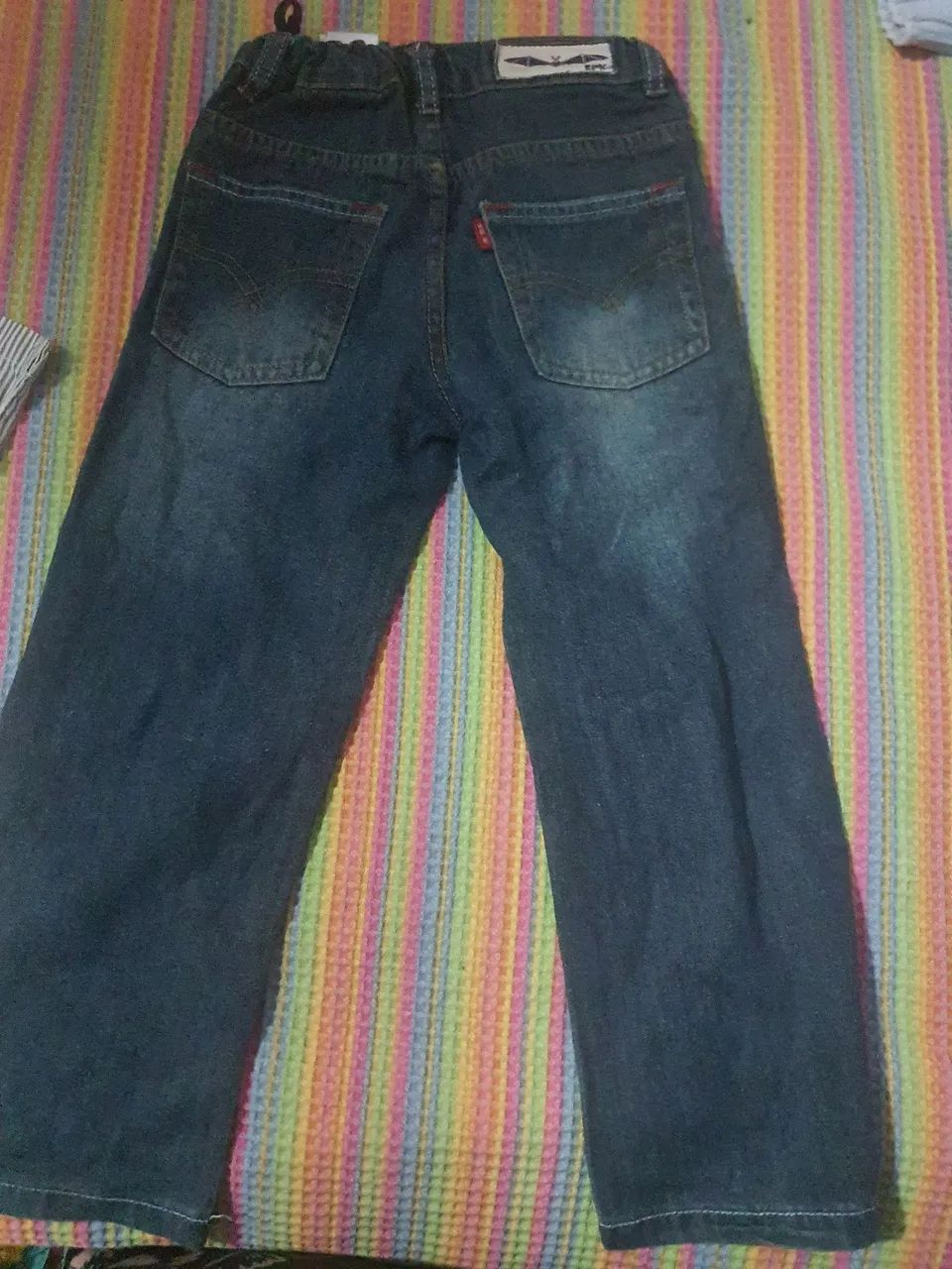 Calça Jeans Infantil EPK - Tamanho 4<br> - Foto 2