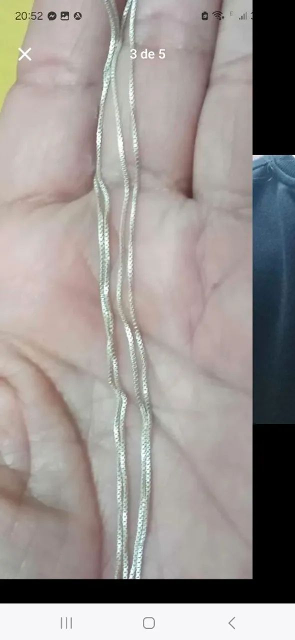 Cordão De Prata 925 - Foto 4