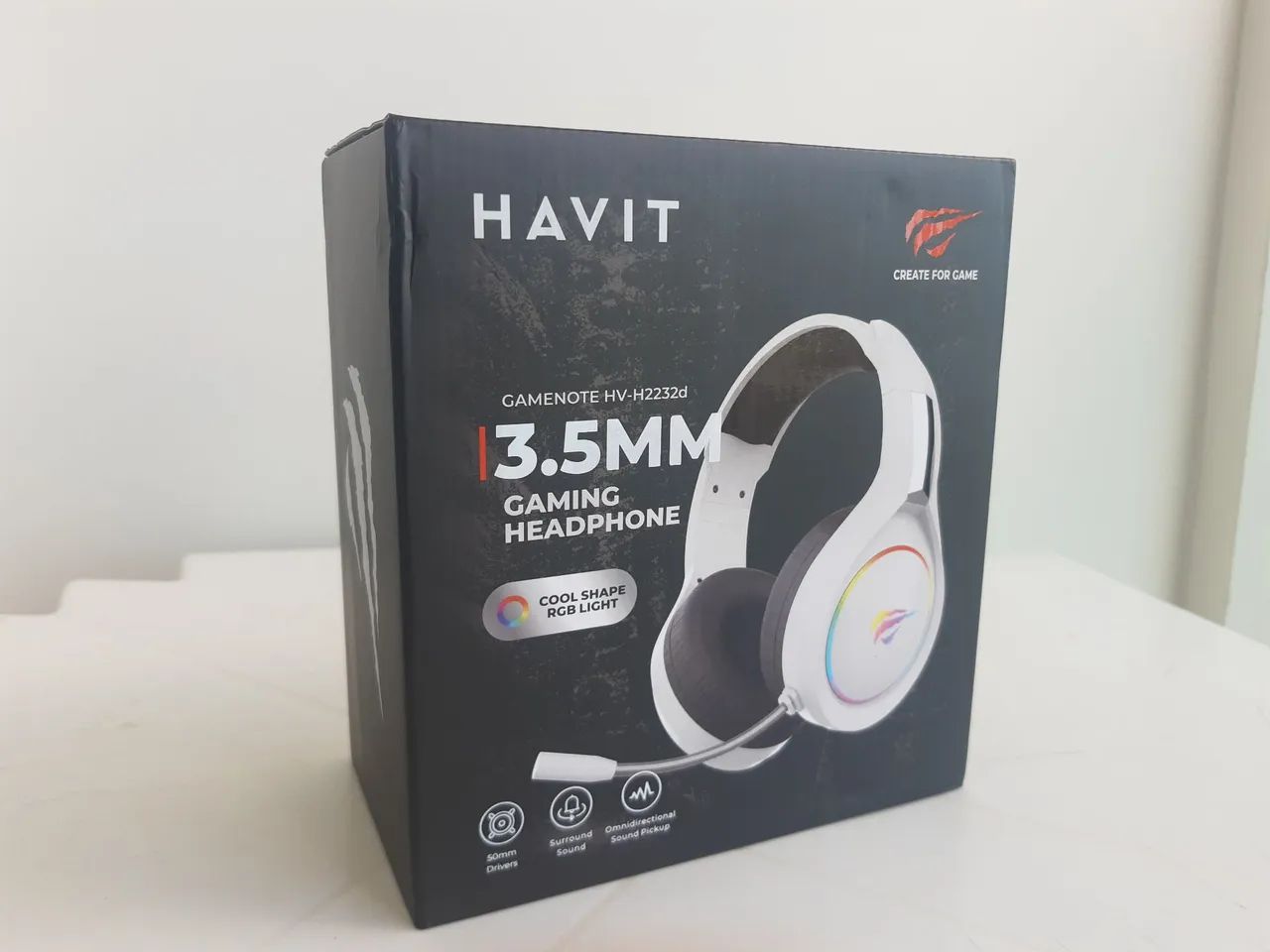 Headset Gamer Havit H2232d Lacrado
