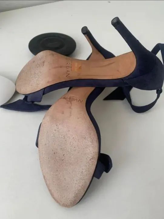 Sandália Alexandre Birman Clarita Azul - Seminova - Foto 4