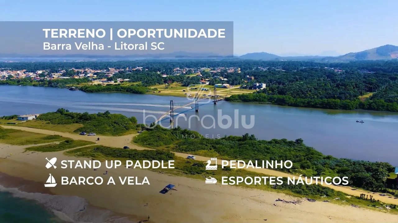 Terreno 626m²  frente para Ponte Pênsil  Quinta dos Açorianos. Barra Velha SC - Foto 3
