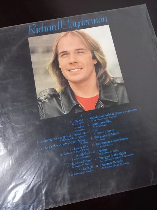 Lp Richard Clayderman -  Temas De Amor -  Disco Vinil - Foto 2