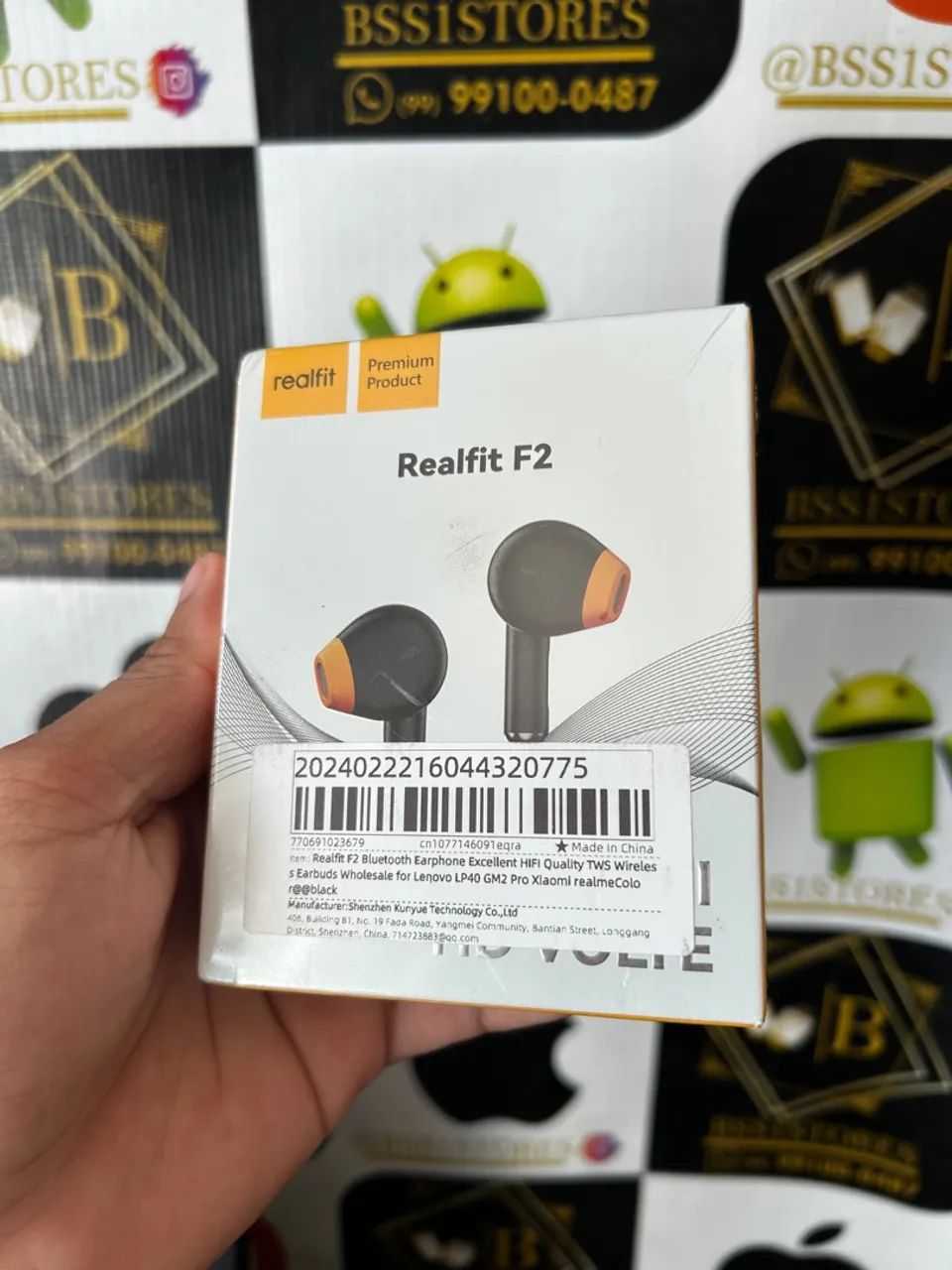 Fone de ouvido Realfit  - Foto 2