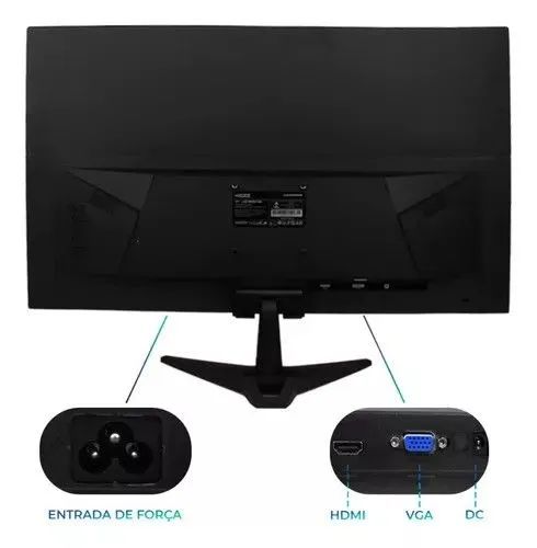 Monitor Gamer 24'' 5ms KOZZ - NOVO - Foto 2