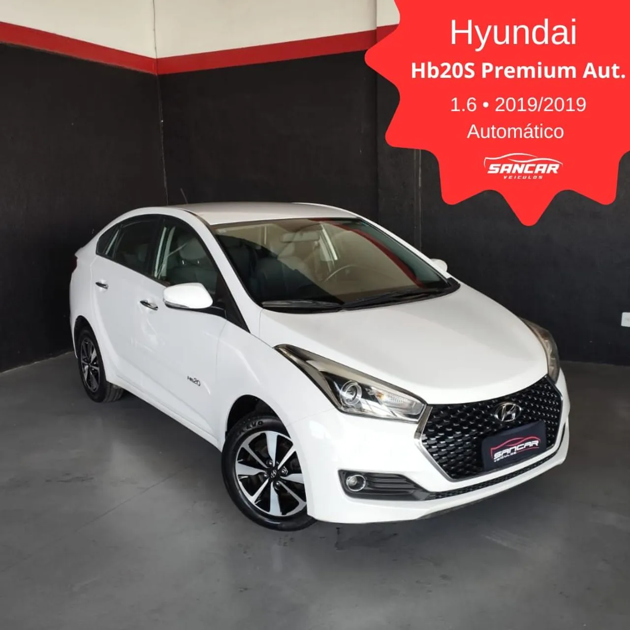 HYUNDAI HB20S 1.6 PREMIUM AUT.