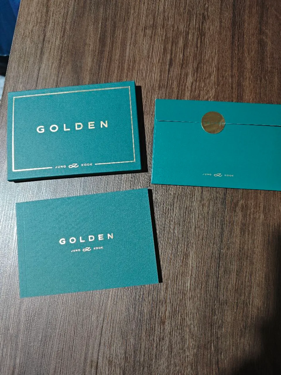 Golden - Jung Kook - CD e mini photobook