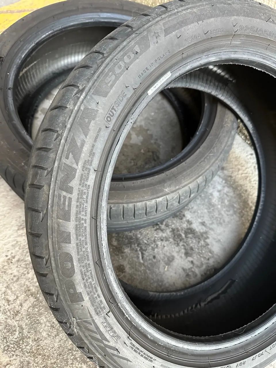 2 Pneus 225/45 R18 Run Flat - Foto 3