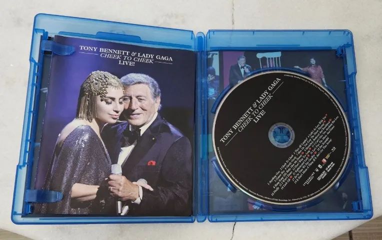 tony bennett & lady gaga cheek to cheek live! (blu-ray, 2014) - Foto 2