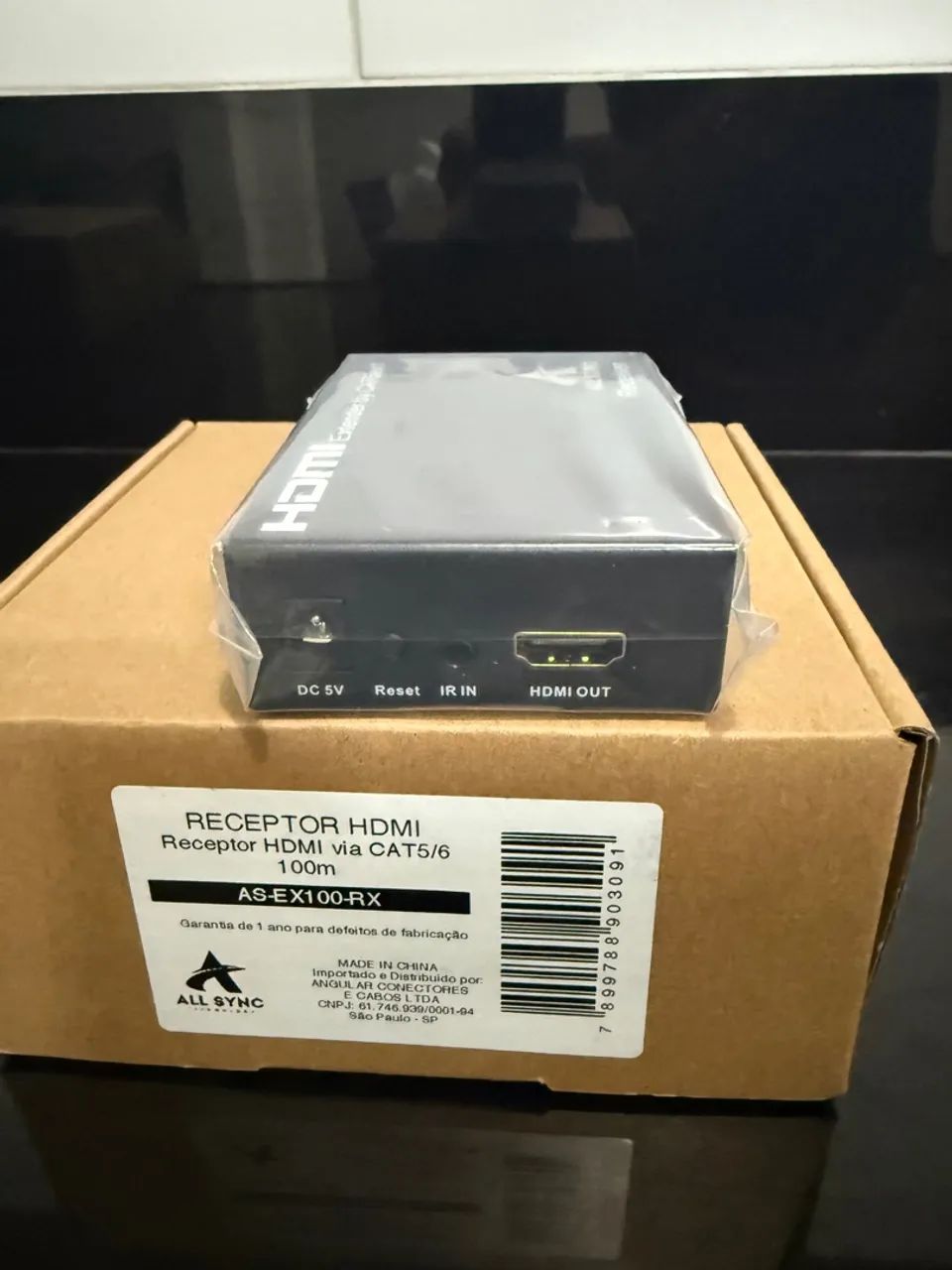 Kit 2 Receptores HDMI via CAT5/6 100m - All Sync - Foto 4