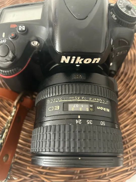 Câmera fullframe D610 com Lente Nikon 24-85mm f/3.5-4.5G ED VR - Foto 5