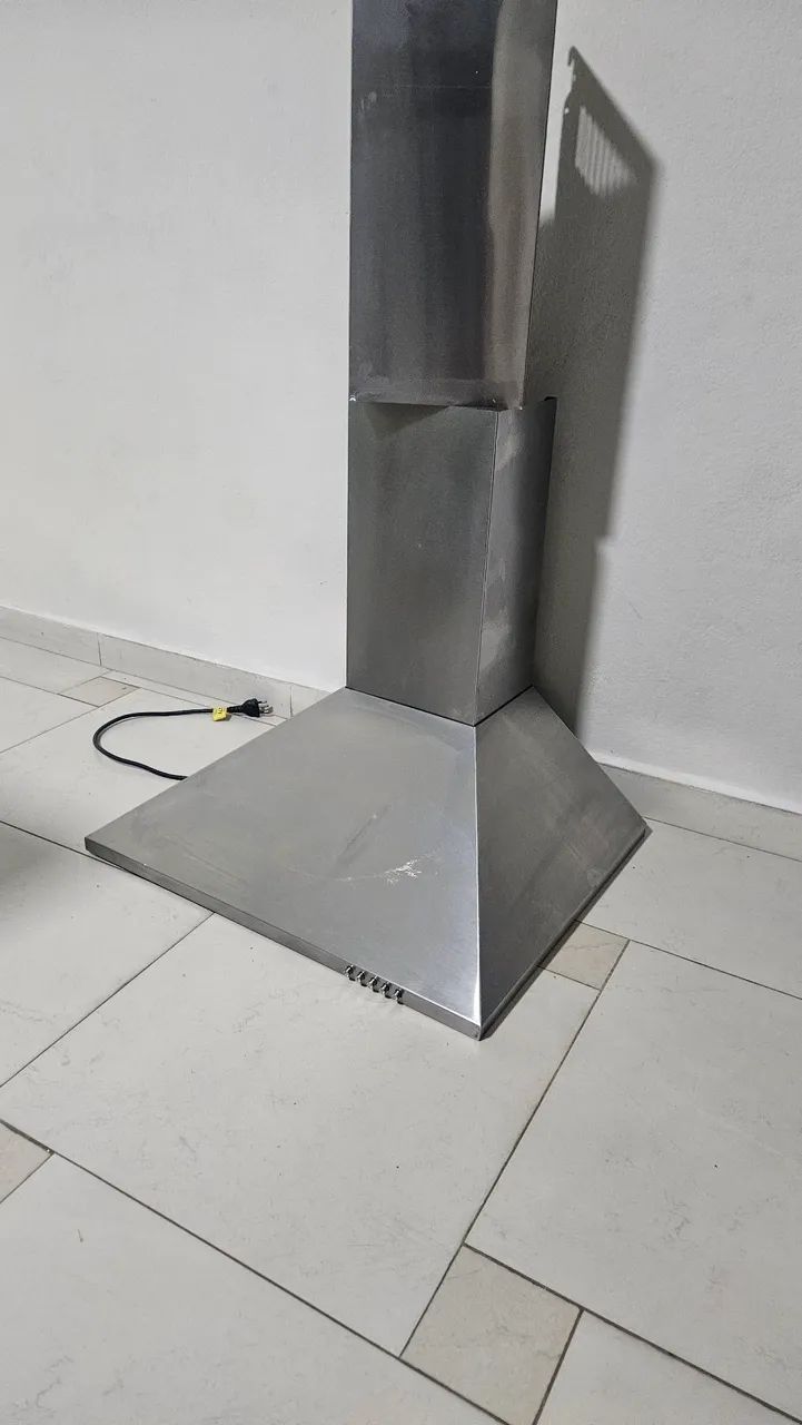 Coifa inox 60 cm com lâmpada 