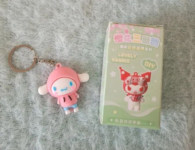 Boneco Chaveiro Fofo Kwai Sanrio Cinnamoroll