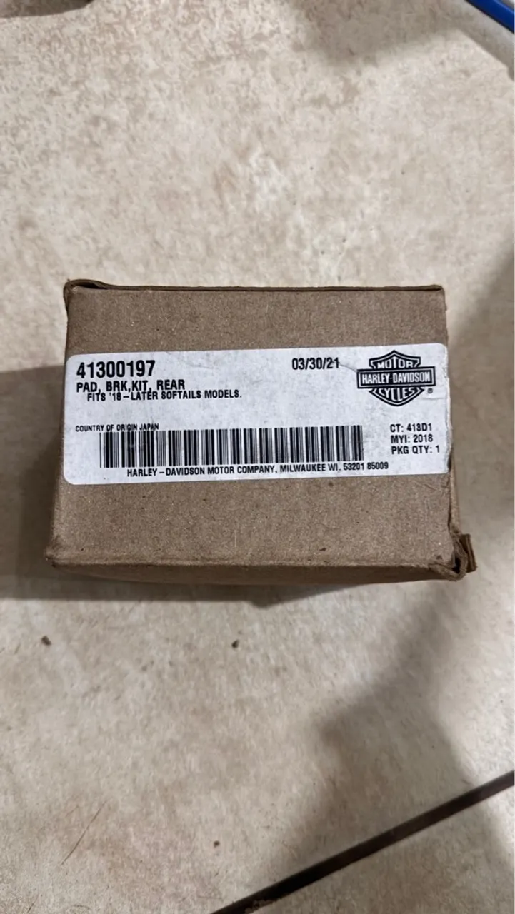 Pastilhas de Freio Traseiras Harley-Davidson Softail