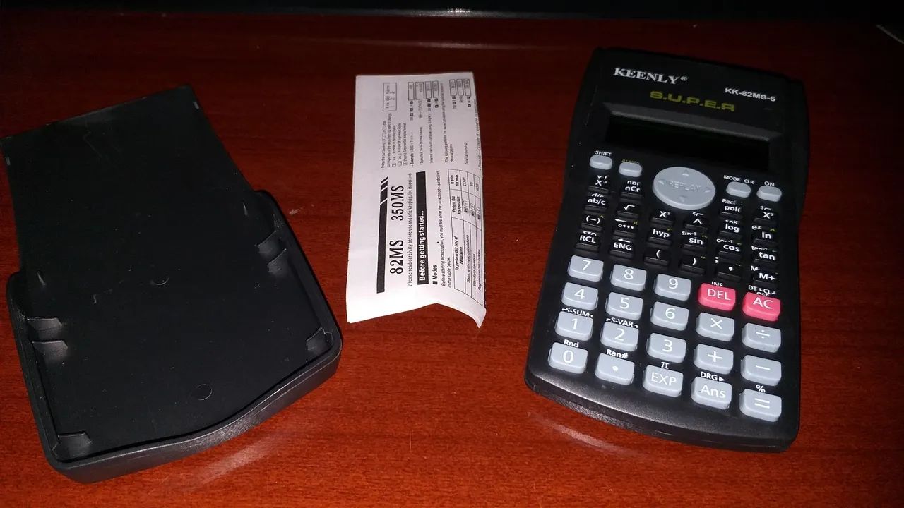 Calculadora Científica Keenly Kk-82MS-5 Modelo Paralelo Casio Defeito - Foto 3